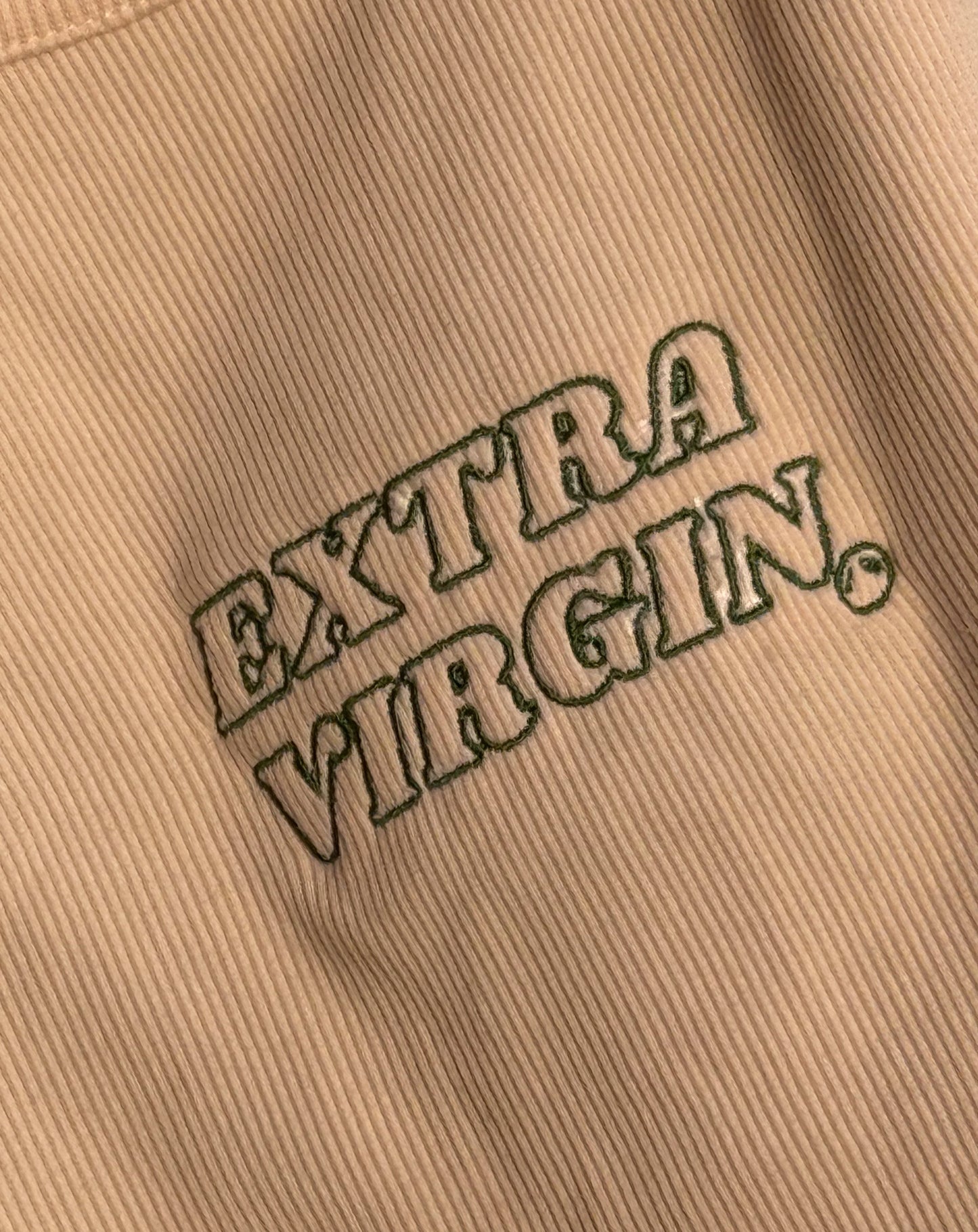 extra virgin fitted tank *limited edition