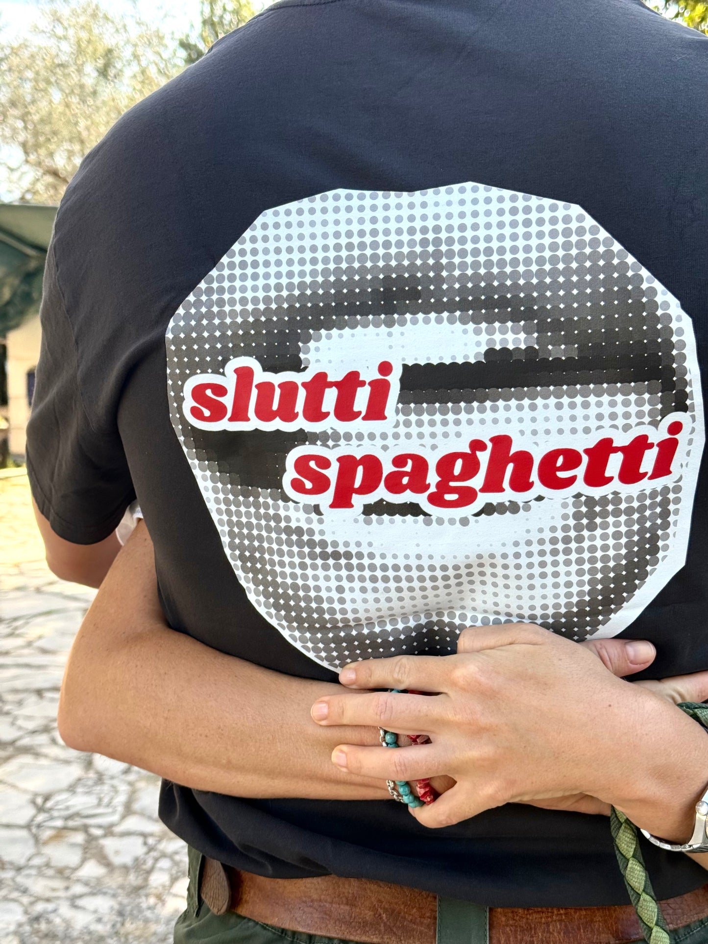 the slutti spaghetti t-shirt