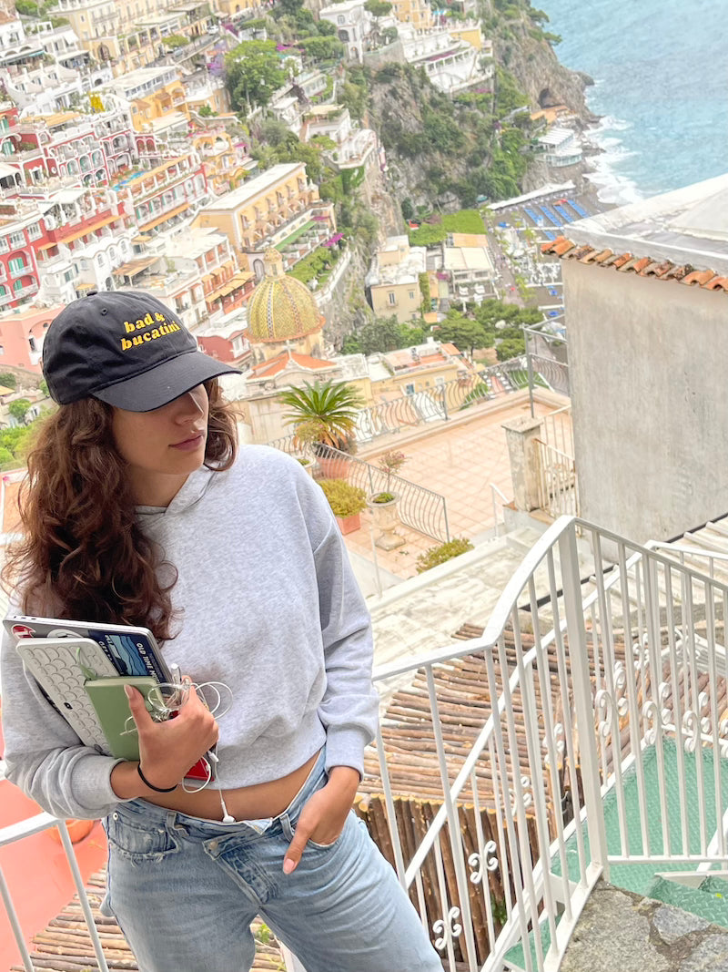 bad & bucatini baseball cap