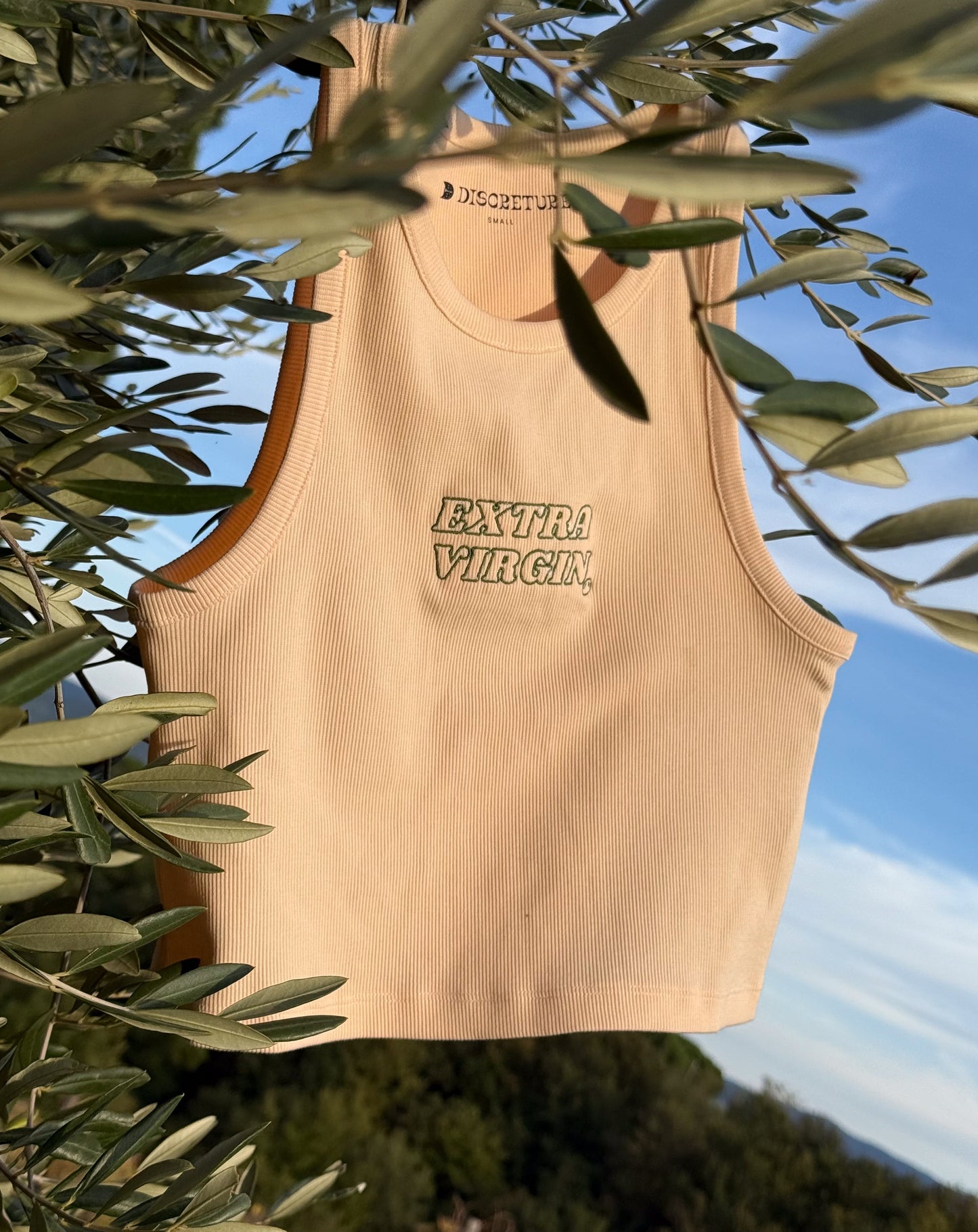 extra virgin fitted tank *limited edition