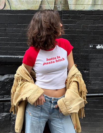 BUTTA LA PASTA baby doll tee