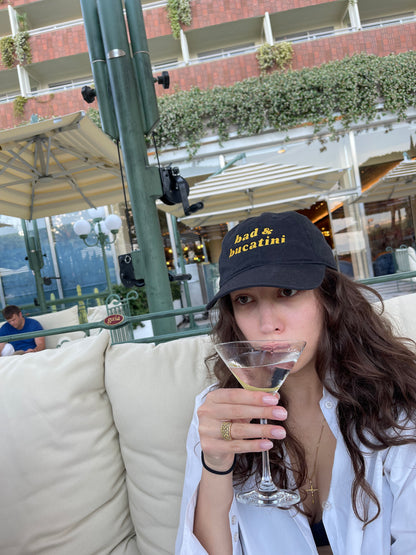 BAD & BUCATINI BASEBALL CAP