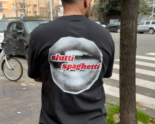 the slutti spaghetti t-shirt