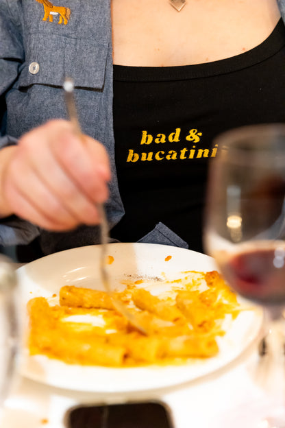 bad & bucatini tank top
